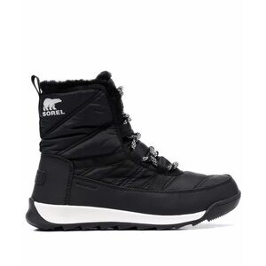 Sorel Whitney Ii Women's Black/White Winter Boots Size 7 (runs small) -